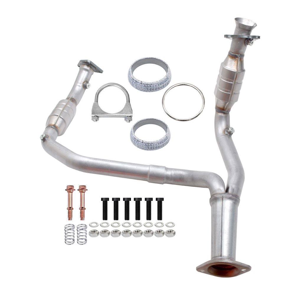 EPA Approved Catalytic Converter Quick Exhaust Rear Catalytic Converter With Y Flex Pipe For 2007-2018 Lexus ES350 3.5L - EPA Approved Lexus ES350 Exhaust