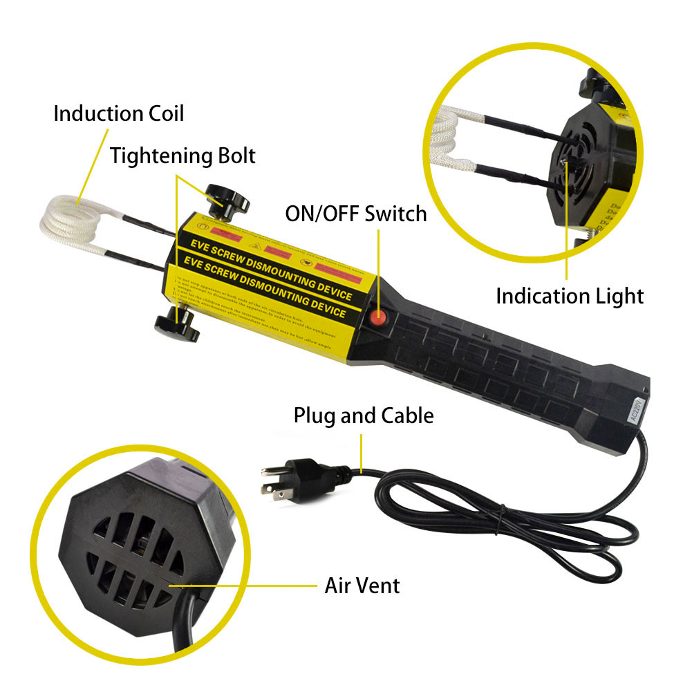 Portable Mini Ductor Induction Heater Kit for Automotive