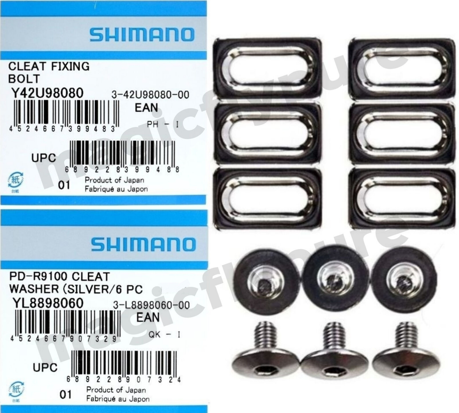 shimano cleat bolts and washers