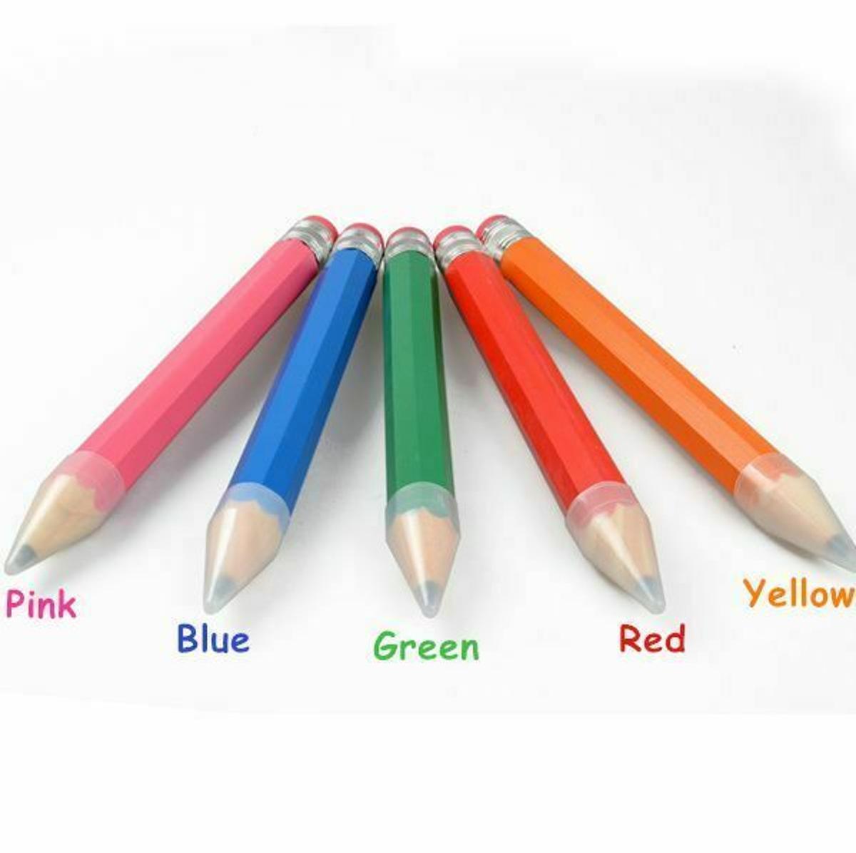 12PCS Scented Premium Color Pencils 4mm Lead Black Wood - China Colored  Pencil, Drawing Pencil