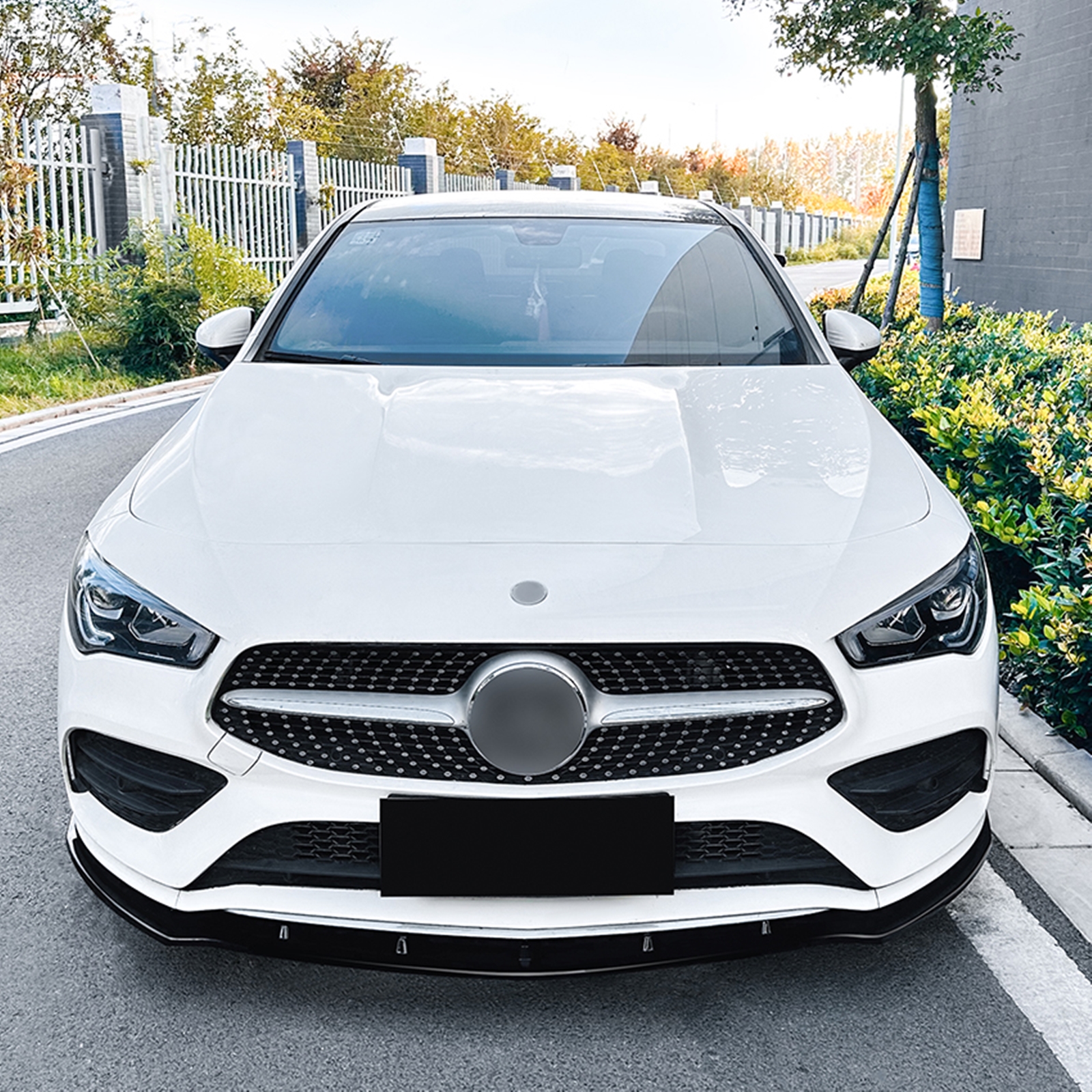 Front Bumper Splitter For Mercedes Benz CLA C118 X118 2020