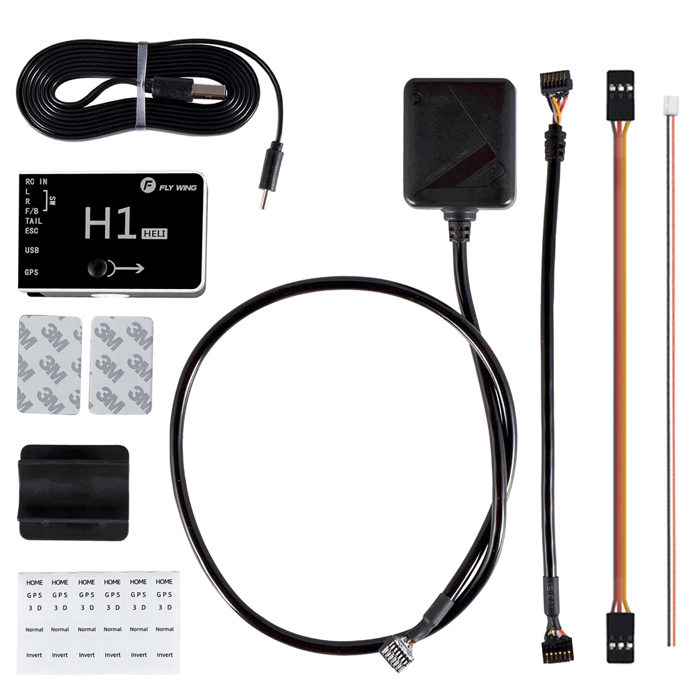 FLY Wing H1 6CH Flybarless RC GPS Flight Control Gyro System