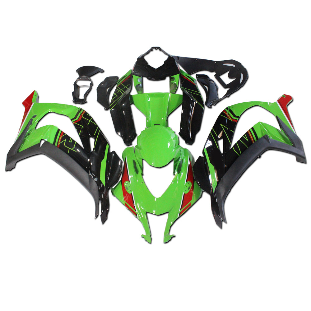 パーツ Fighter Ninja For Kawasaki Ninja ZX-6R 2024 Front Spoiler Frontal Downforce