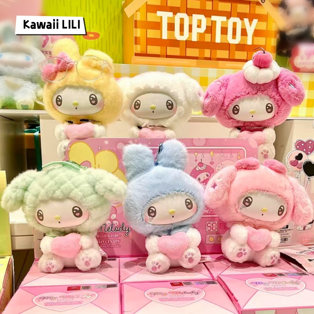 TOPTOY Sanrio My Melody 50th Anniversary Milk Candy Series Plush