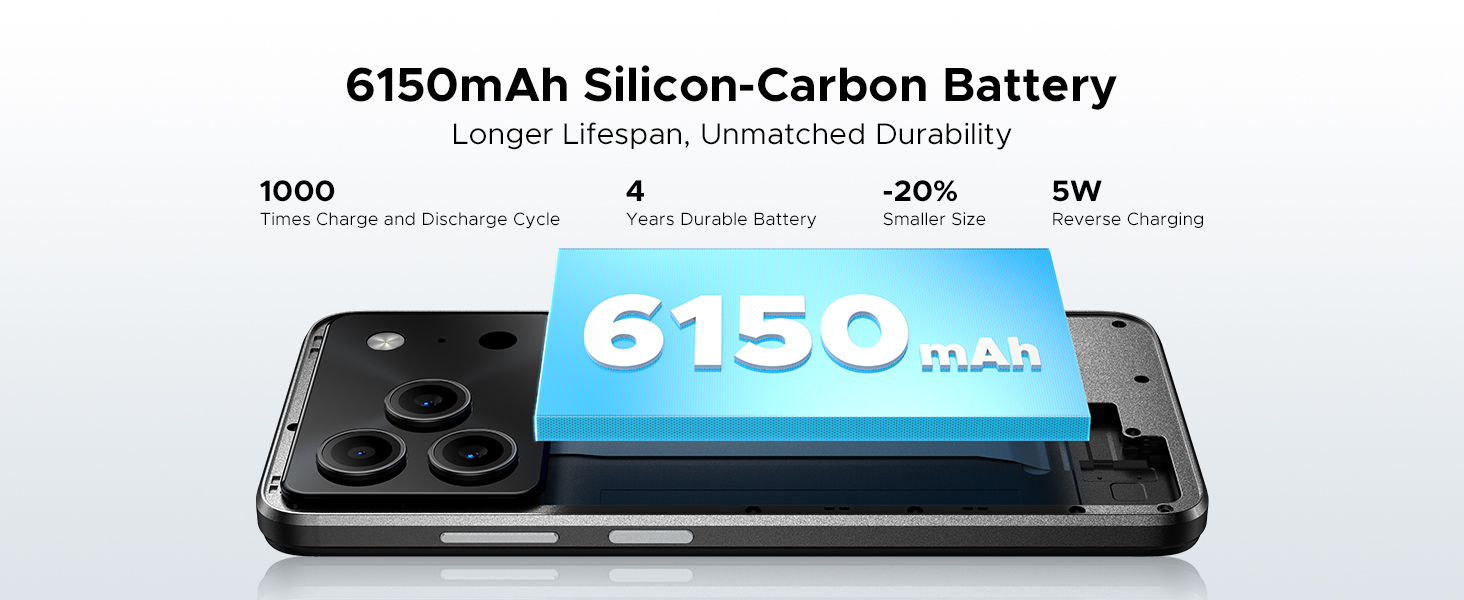 最安値！ DOOGEE Note 56 64GB/24GB DOOGEE Note 56 Android 16 Smartphone 24GB+64GB 6150mAh 6.56