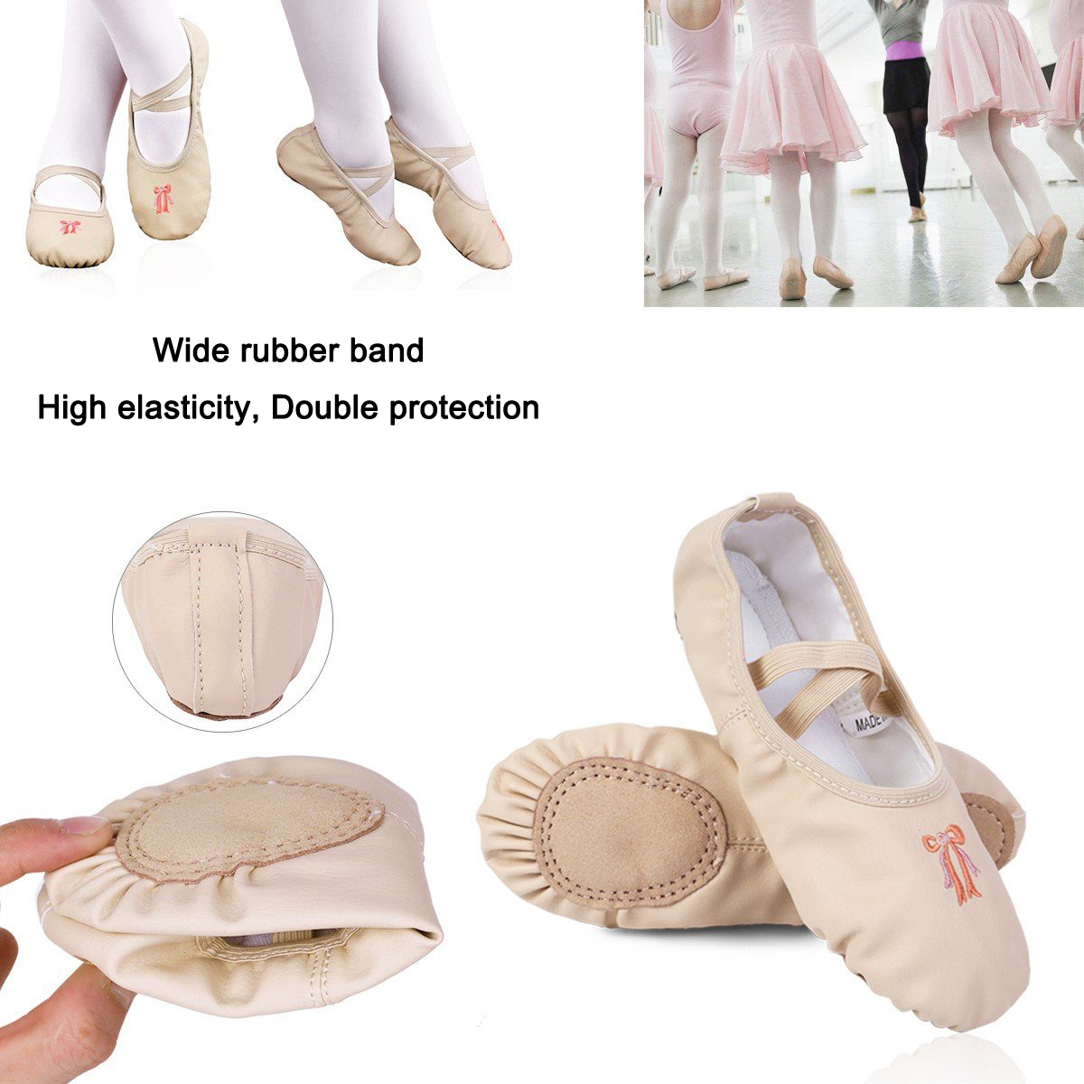 size 1 ballet shoes