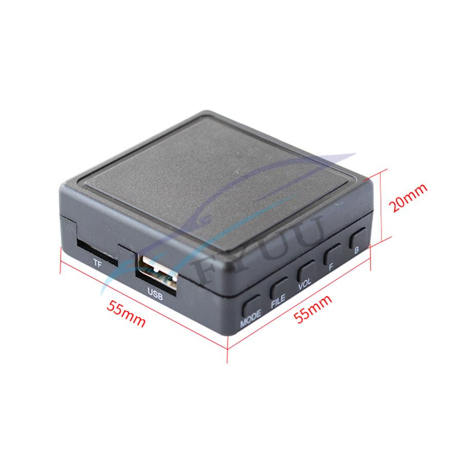 EBTOOLS Cavo Bluetooth Stereo Aux-In per Auto, Sostituzione per Alpine KCE-237B e Lettori CD dal 2009, Bluetooth 5.0, MP3, WMA, WAV, FLAC, DSD, Microfono Rimovibile, ABS, Nero Popolare