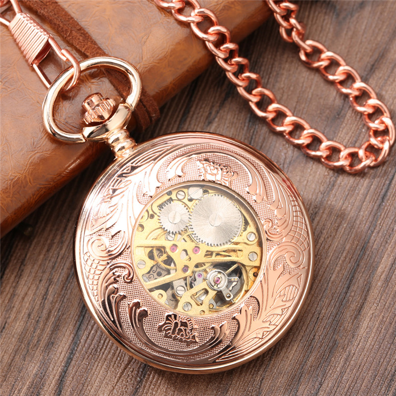 Antique rose gold outlet pocket watch