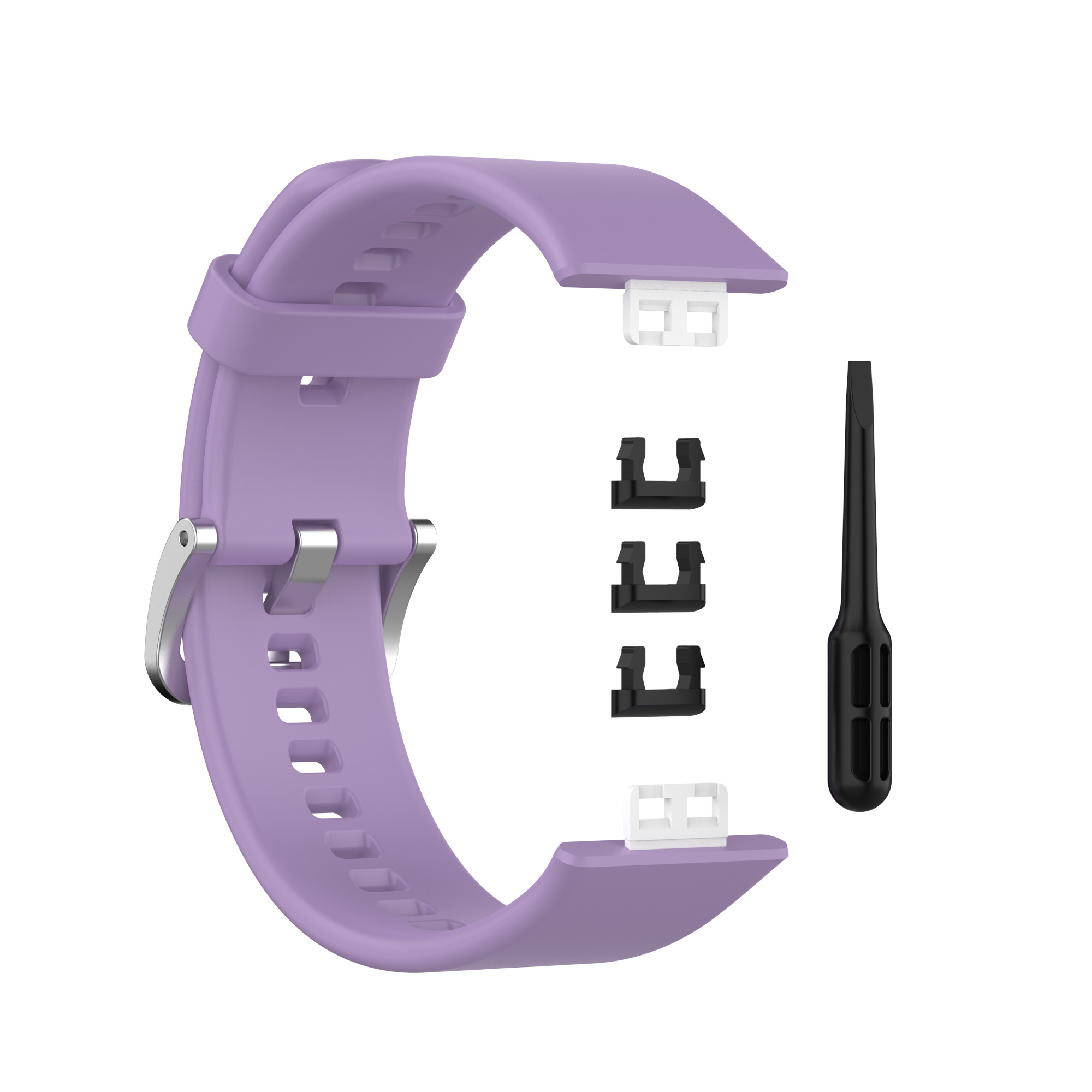 Bracelet En Silicone Pour Montre Huawei TIA-B09 – 14 Couleurs, Unisexe, Sport