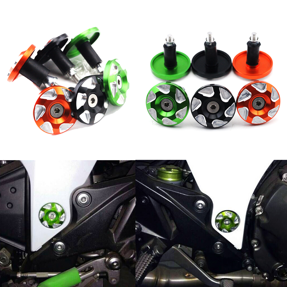 Frame Hole Cover Cap For Kawasaki Z800 2013-2016