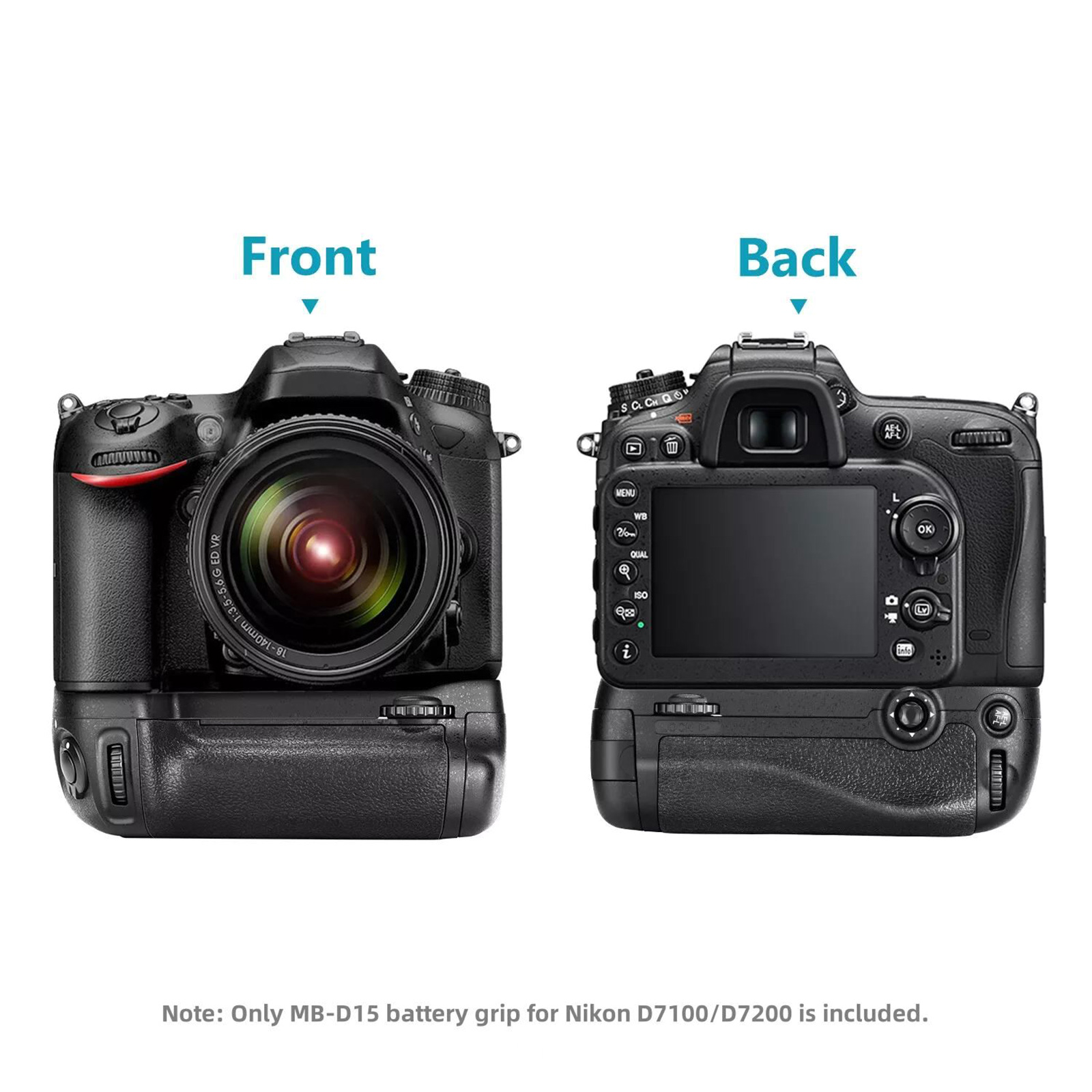 Nikon D7200 AF-S 18-70+MB-D15 BTグリップ ニコン Nikon D7200 AF-S 18-70+MB-D15 BTグリップ ニコン
