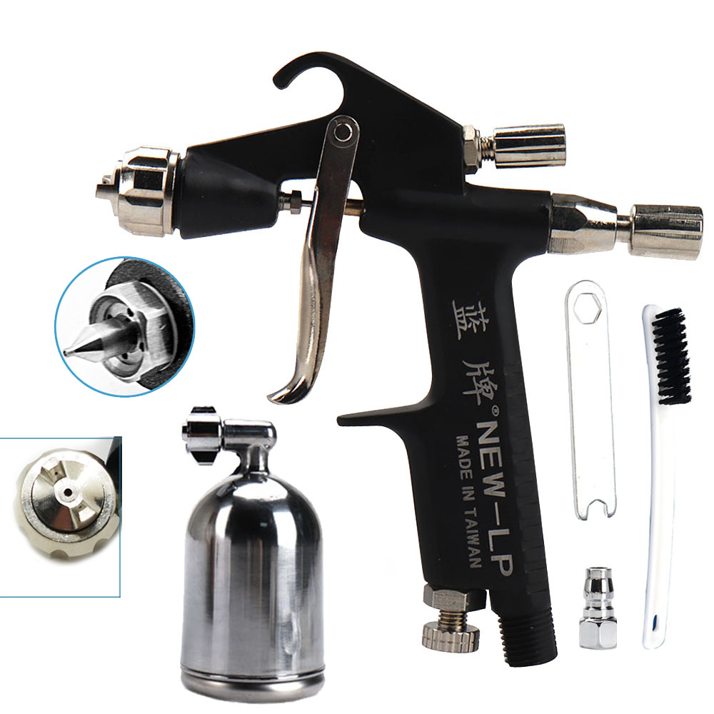 Diy Pneumatic Air Tool Mini Spray Paint Gun F-2 Nozzle 0.5mm For