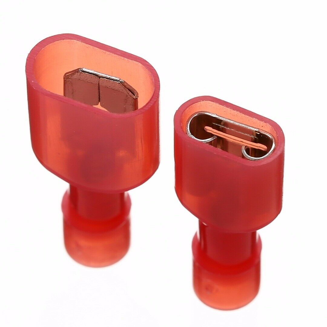 200Pcs Male&Female Insulated Wire Spade Terminal Crimp Connector Set 22