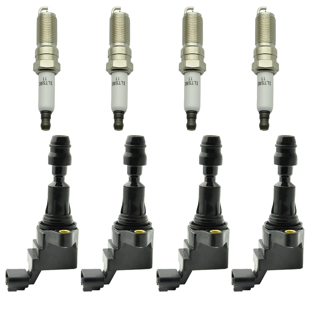 DEEGOOLY 8PCS UF414 Round Ignition Coils Pack ≈ Iridiu Spark Plugs ≈ Spark Plug Wires Set DEEGOOLY 8PCS UF414 Round Ignition Coils Pack ≈ Iridiu Spark Plugs ≈ Spark Plug Wires Set