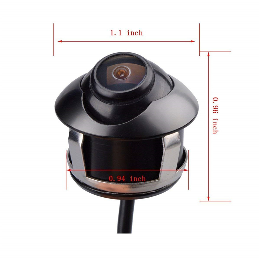 12V 360 Degree Car SUV Front Side View Reverse Backup HD CCD Camera Kit ...