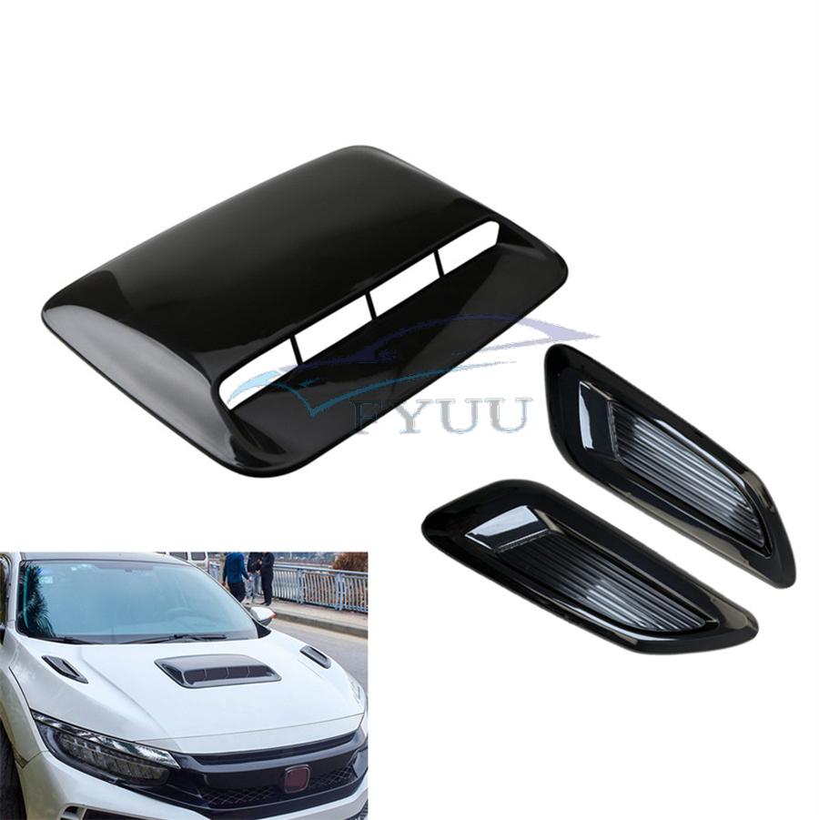 Hood Air Intake Vent Scoop Cover, Erosion Resistant Bonnet Air Intake Vent Cover