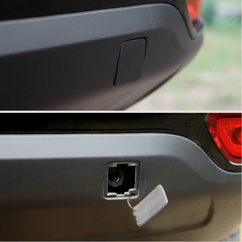Rear Bumper Tow Hook Eye Cap Cover Towing For 2017-2023 Jeep