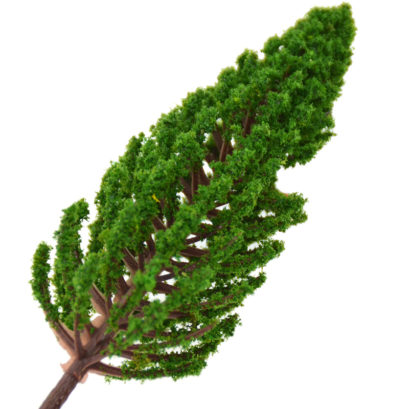 DIY Mini Scenery Model Scale Pine Trees Dollhouse Train Toy Hand Making Crafts