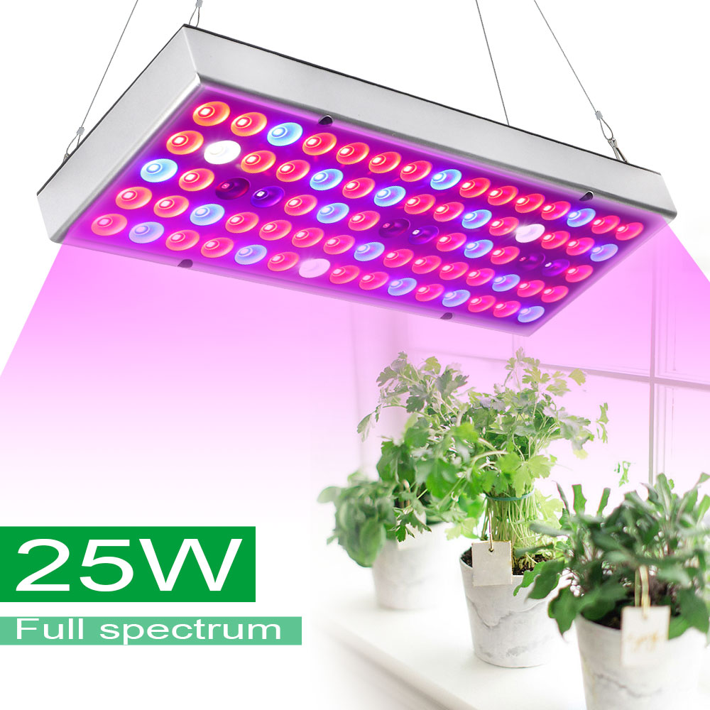 Details Zu 25w Led Grow Light Pflanzenlampe Vollspektrum Wachsen Licht Zimmerpflanzen Lamp