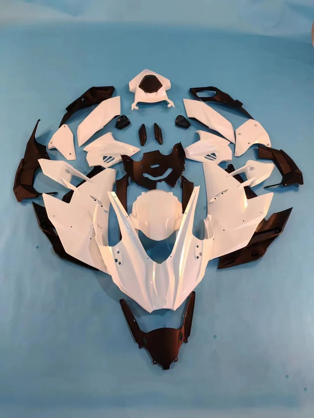 JanJan Injection Red W/Carbon Paint Fairing Fit for 2015-2022