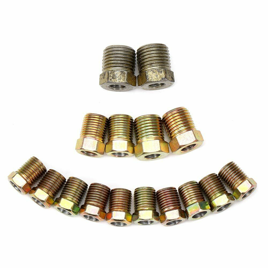 1/4 INCH Steel Nickel Copper Brake Line Tubing Kit 25 FT Oil Tube w