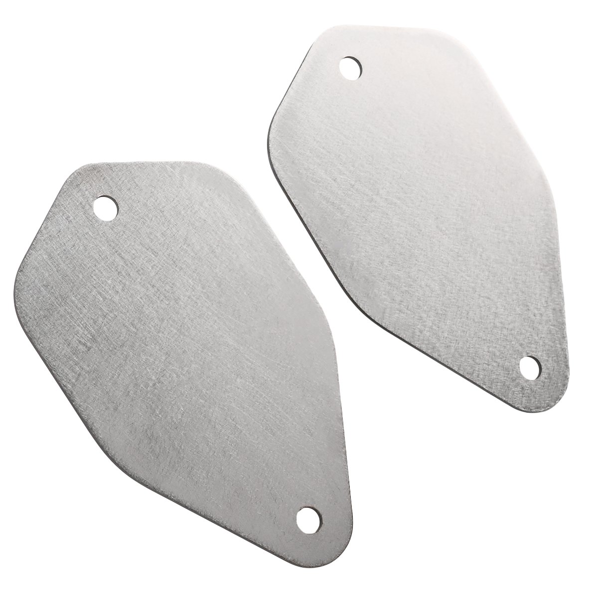 For Peterbilt Roof Plates Horn Kit Block Off Stainless Steel