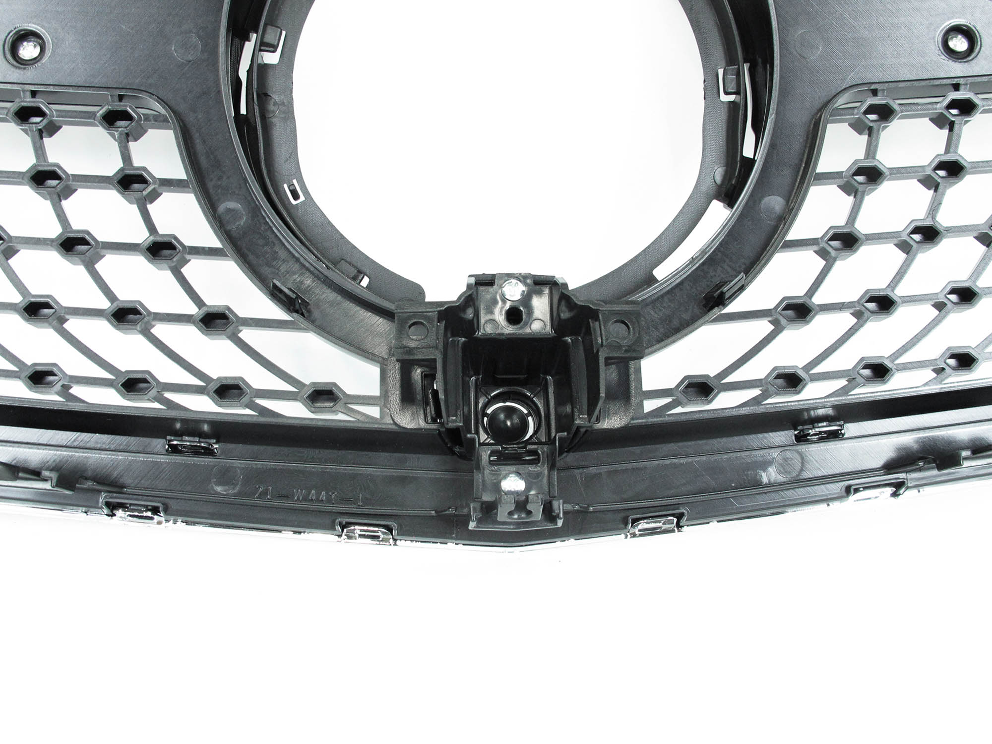 Front Bumper Chrome Honeycomb Grille For Mercedes Vito W447 2014-2023 – Diamond Style, Silver, ABS