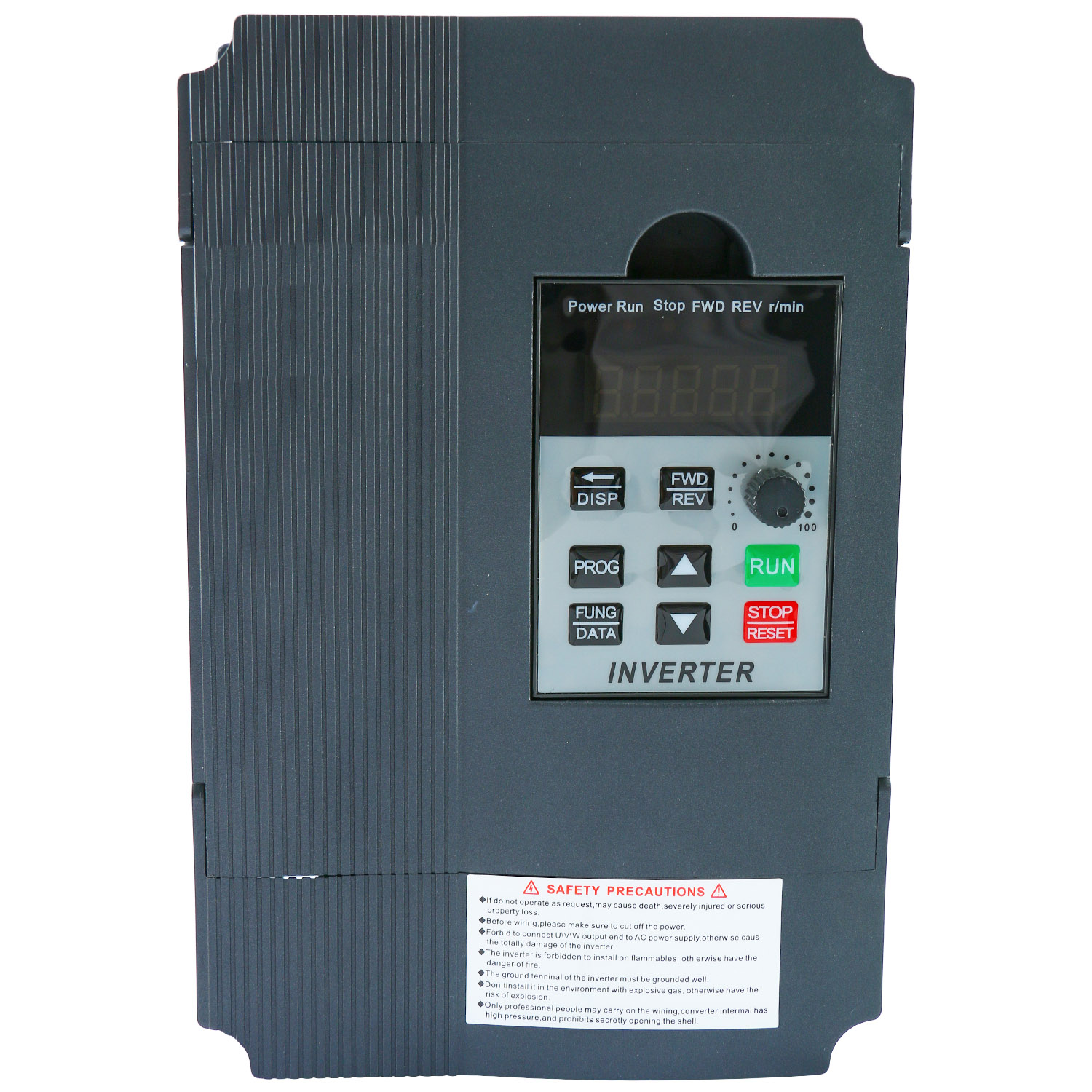 VFD Inverter Single to 3 Phase 220V Variable Frequency Drive，Low Noise and Low Electromagnetic Interference,Large Torque,Speed Controller for 3-Phase 2.2KW AC Motor