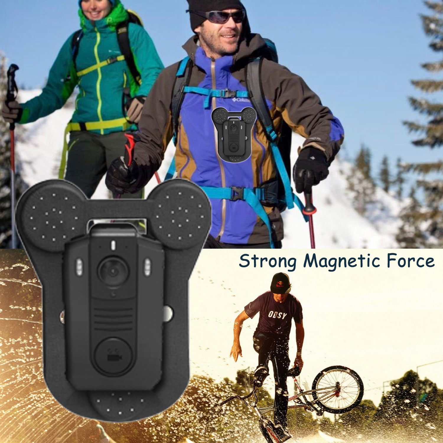 BOBLOV Supporto Magnetico Per Fotocamera Body-Pack, 6 Stili Di - Foto 6