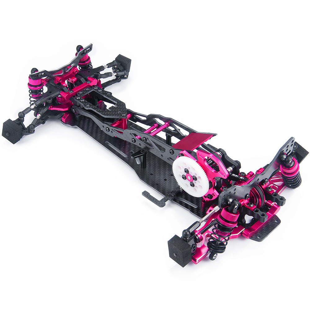 FLYXM 1Pc Car Frame Kit (Midship) Edition for Sakura D5 MR 1/10