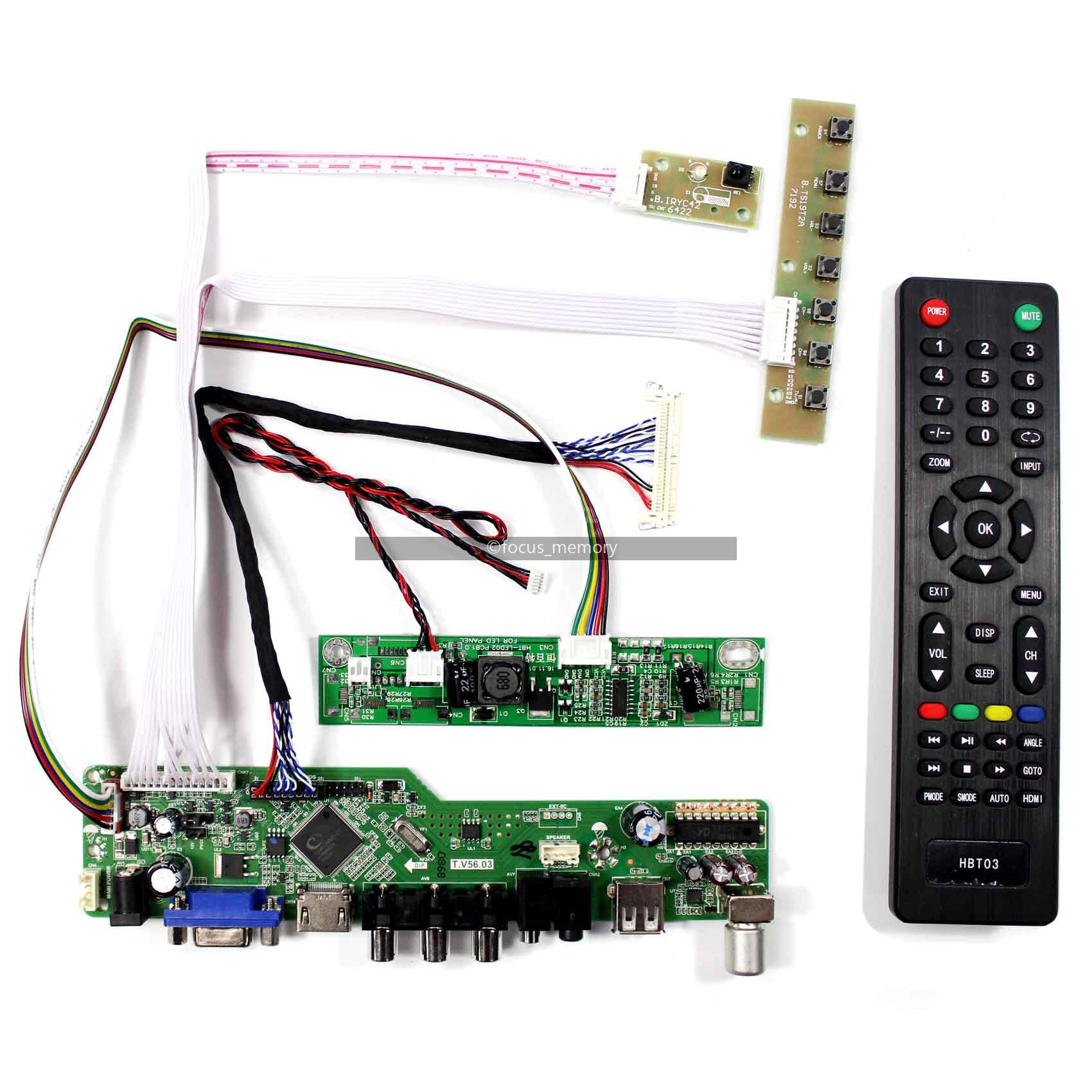 LCD LED Controller Board Driver kit for LM230WF3(SL)(K1) SLK1 HDMI DVI