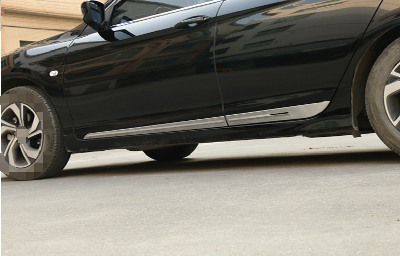 For Honda Accord 2014 20152017 ABS Chrome Car Door Guard Molding Strip