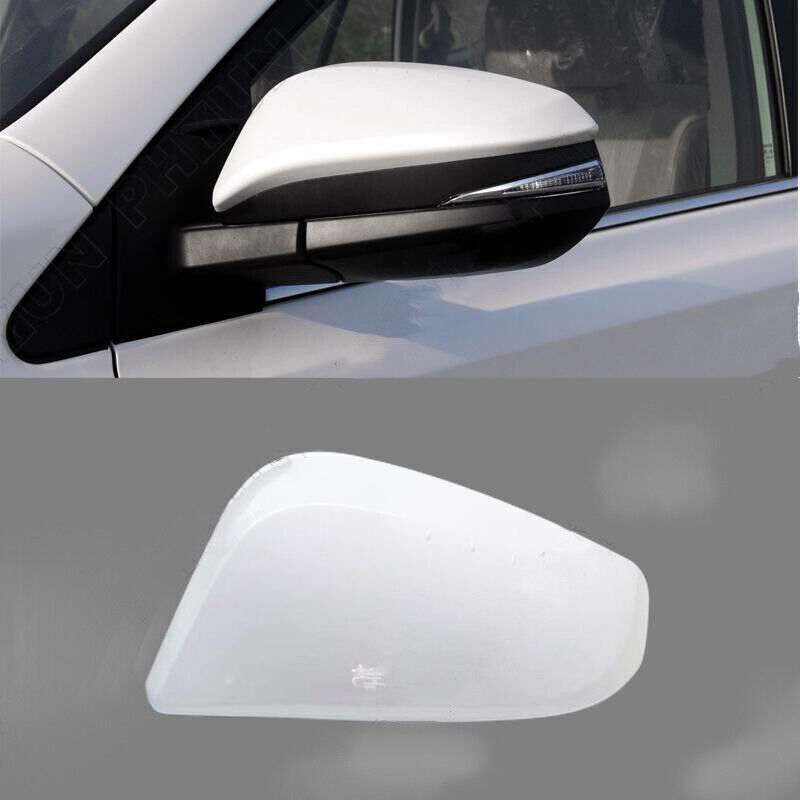 Coque De Rétroviseur Pour Toyota RAV4 2013-2019 - Noir ABS, Clipser, Compatible Références 87945-42160 / 87915-42160 - 2