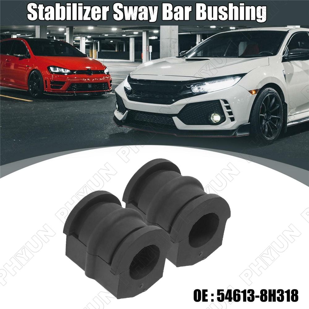 2Pcs 54613-8H318 Front Stabilizer Sway Bar Bushing For Nissan X