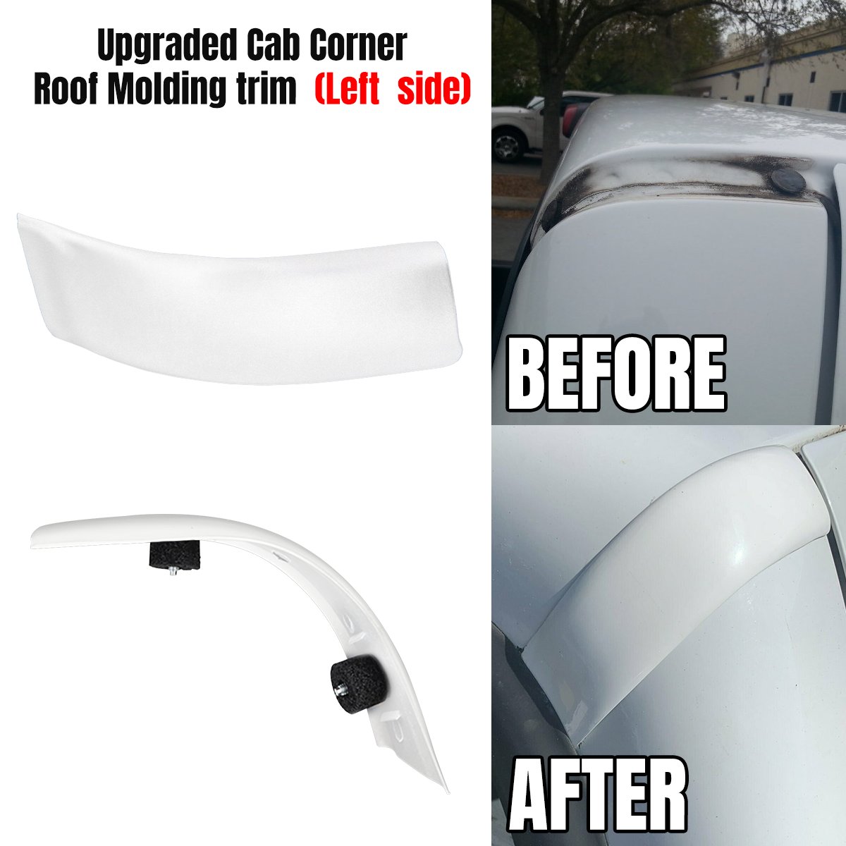 BMW Left Roof Trim / Molding 51137285925