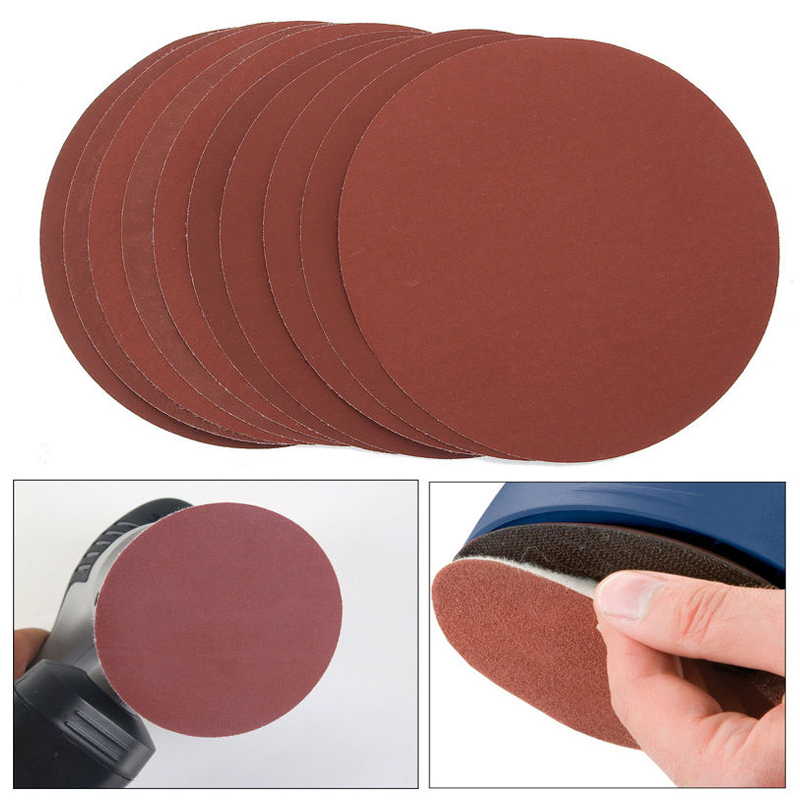 6"/150mm Sanding Discs Sander Pads 602000 Grit Hook and Loop Sandpaper