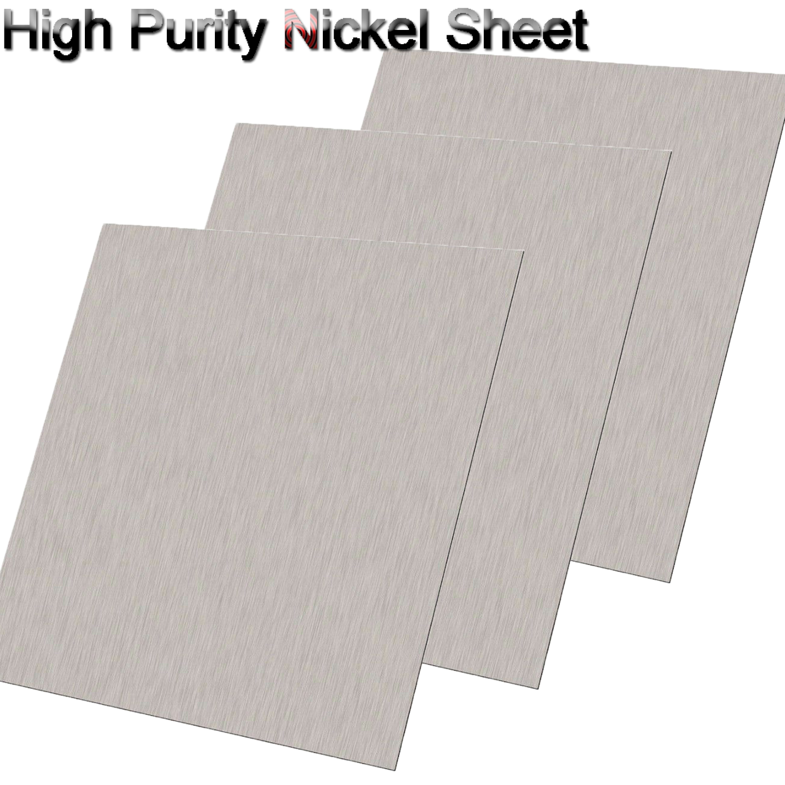 1-5mm thick High Purity Nickel Sheet Ni Foil Plate Electroplating Metal Industry
