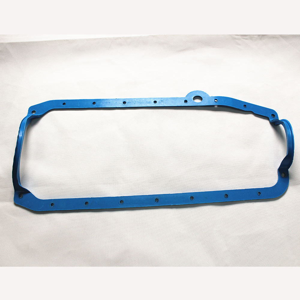 SBC 1 Piece Oil Pan Gasket Blue Pre 79 Early Fits SB 265 283 327 350