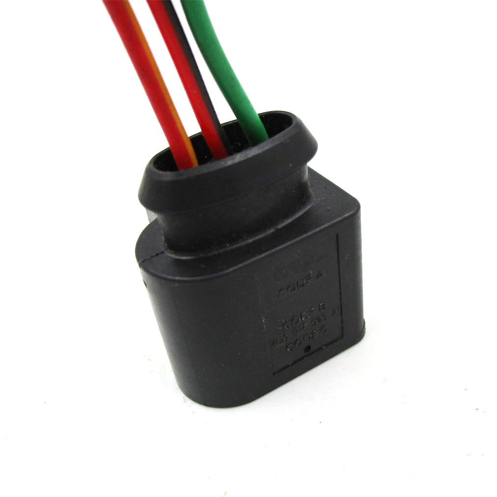 3PIN Wire Pigtail Plug Connector For VW AUDI PORSCHE 4D0-971-993-A