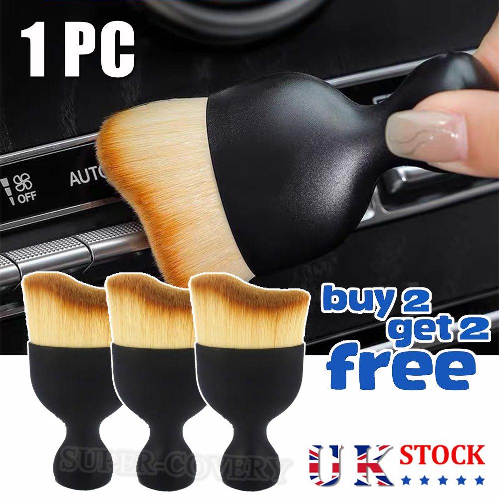 Car Detailing Car Interior Cleaning Brush - Soft Bristles For Dashboard, Vents, And Crevice Dust Removal Instrument Panel Dust Remover 8 thumbnail image