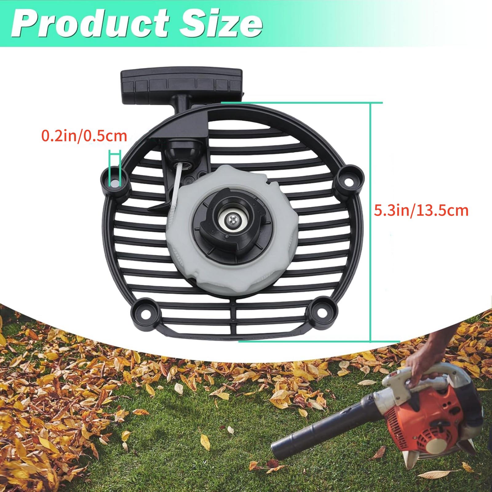 For Husqvarna 125B Handheld Blower Model Recoil Starter Assembly