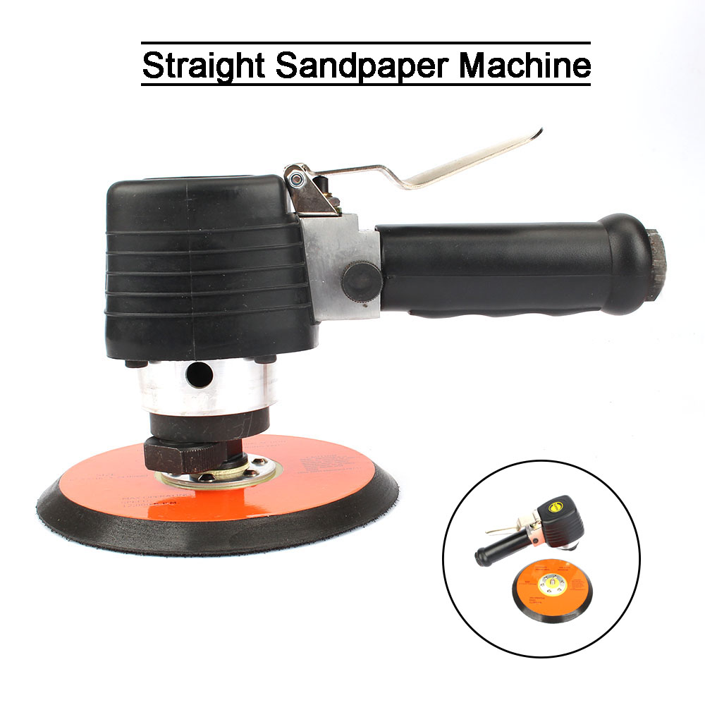 6/'/' Air Random Orbital Palm Sander Dual Action Pneumatic Tool For Auto Body Work