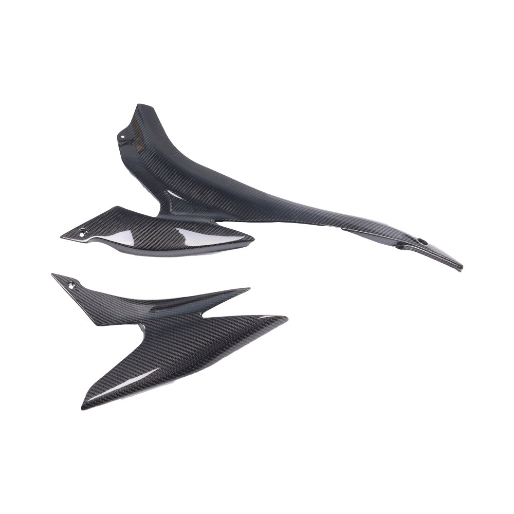 かぷちーのブラック38 FU 2007-2008 Kawasaki Ninja ZX-6R Seat Side Panels - 100