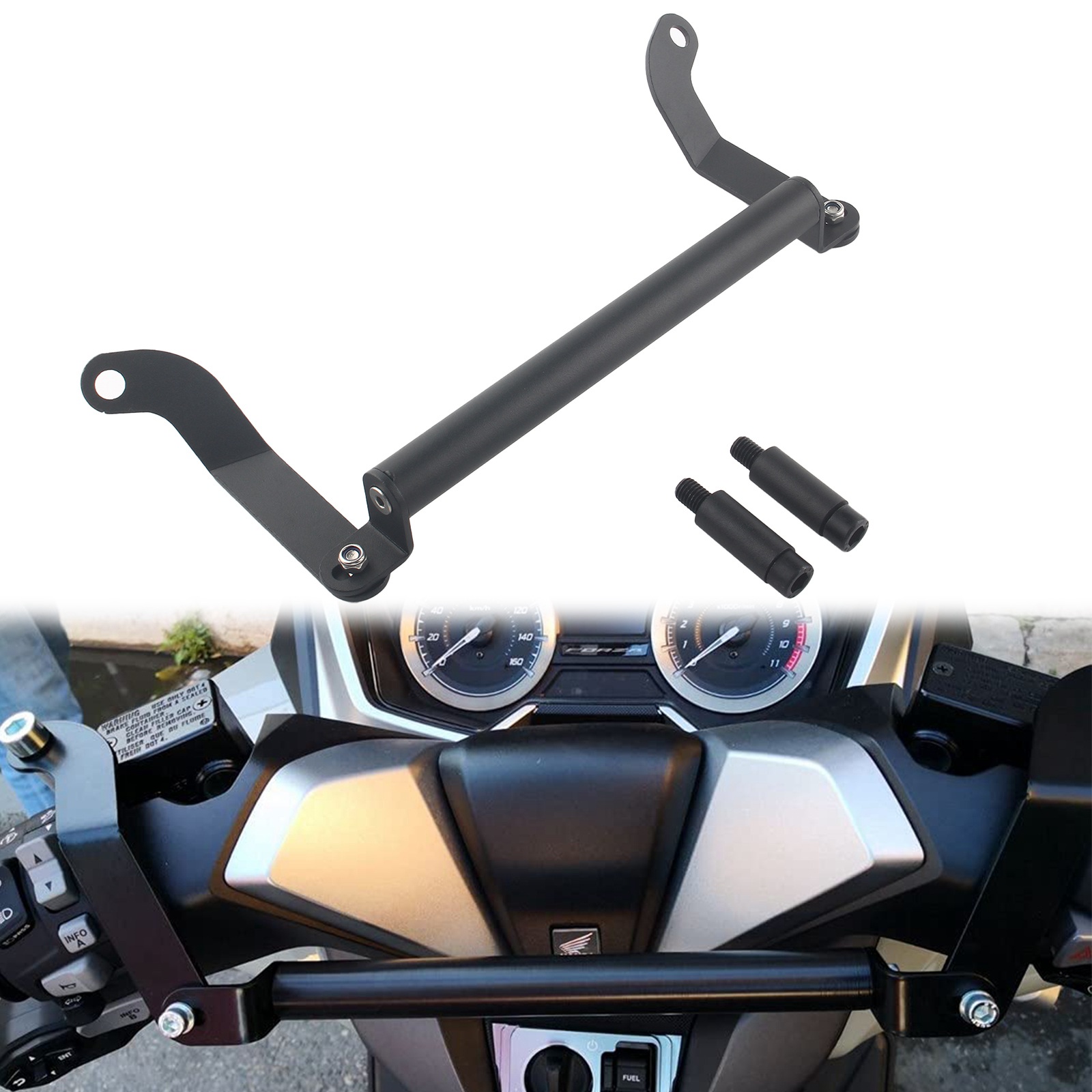 Motorcycle Smart Phone Holder Stand Gps Navigation Plate