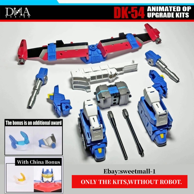 DNA DK-54 ANIMATED OP UPGRADE KITS ジャンク DNA DK-54 Upgrade Kit For Legacy United 08 Animated Universe