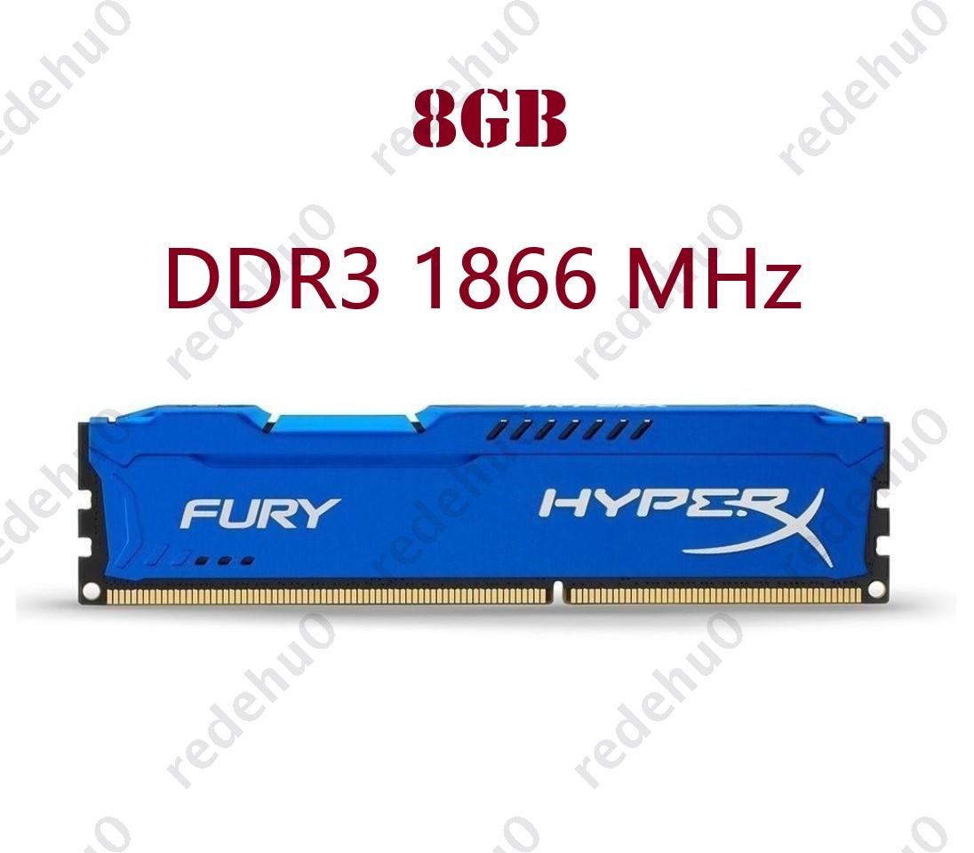 8GB 16GB 32GB DDR3 1866MHz PC3 14900 For Kingston HyperX FURY Desktop Memory RAM