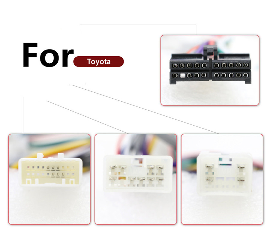 20 PIN Power Cable Wiring Harness Connector for Toyota