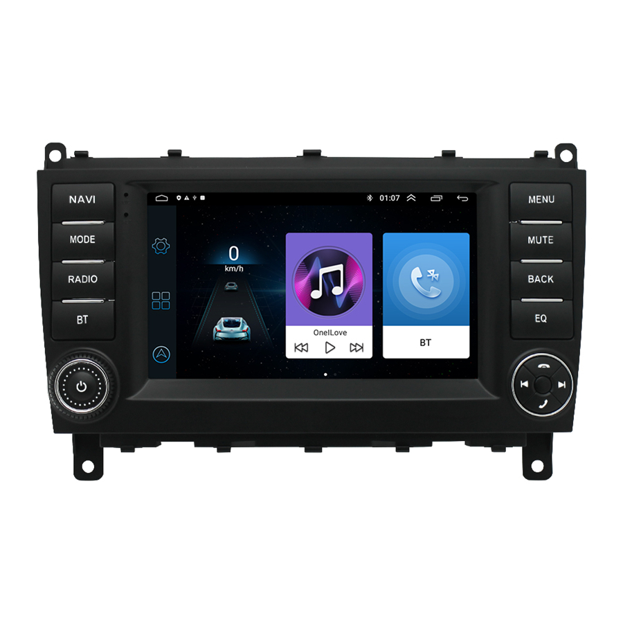 7 Inch AVIN Multimedia GPS System for Mercedes-Benz C-Class