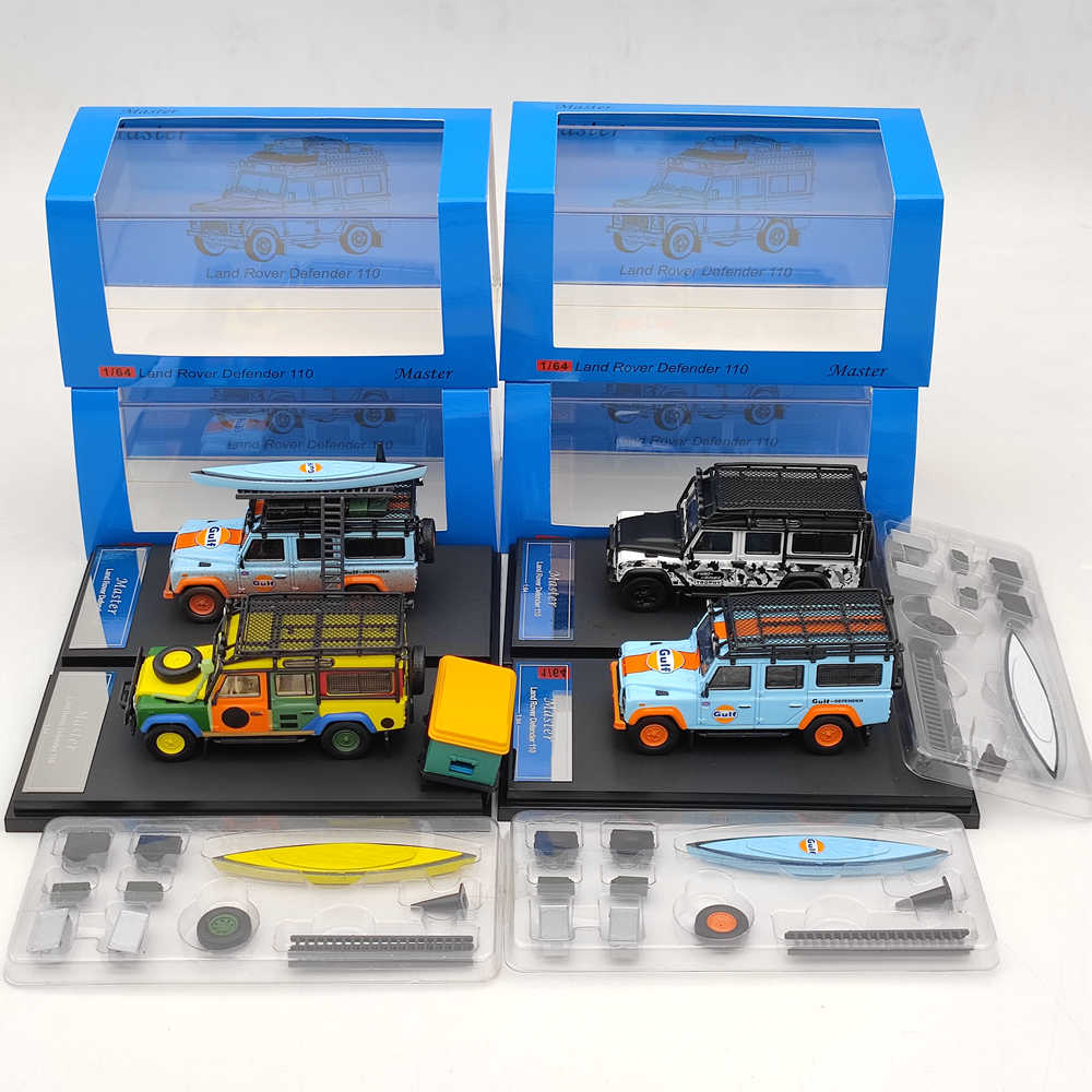 ミニカー 4R-716 Master 1/64 LAND ROVER Defender Master Model 1:64 Land Rover Defender 110 Accessory Version
