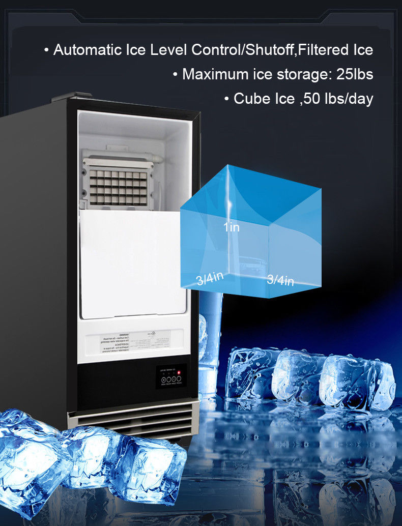15" Wide BuiltIn Automatic Indoor Ice Maker 50 lbs/day Thor Kitchen